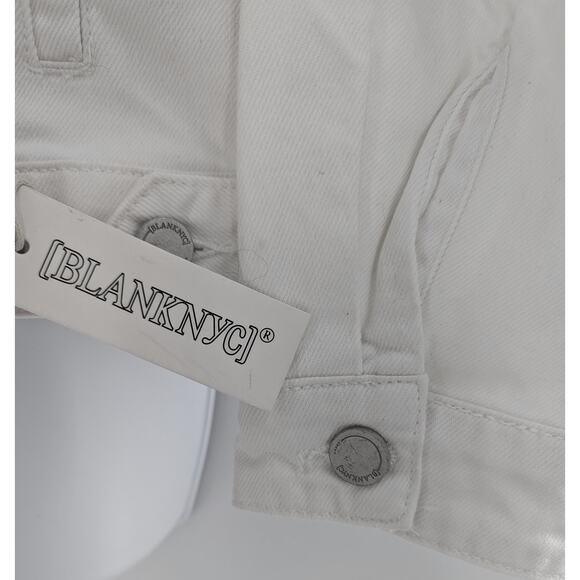 White Denim Lace Jacket Infinite Road by Blank NYC - Picture 6 of 16